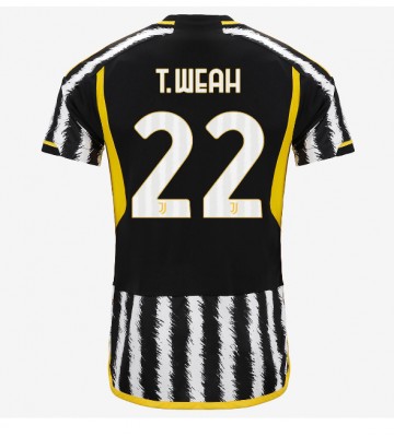 Juventus Timothy Weah #22 Kotipaita 2023-24 Lyhyet Hihat